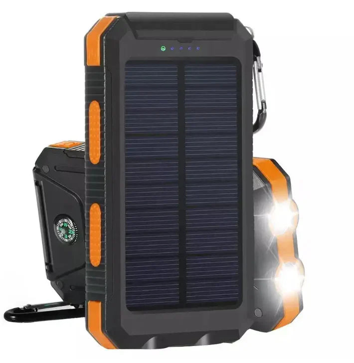 Power Bank De Carga Rápida Con Panel Solar